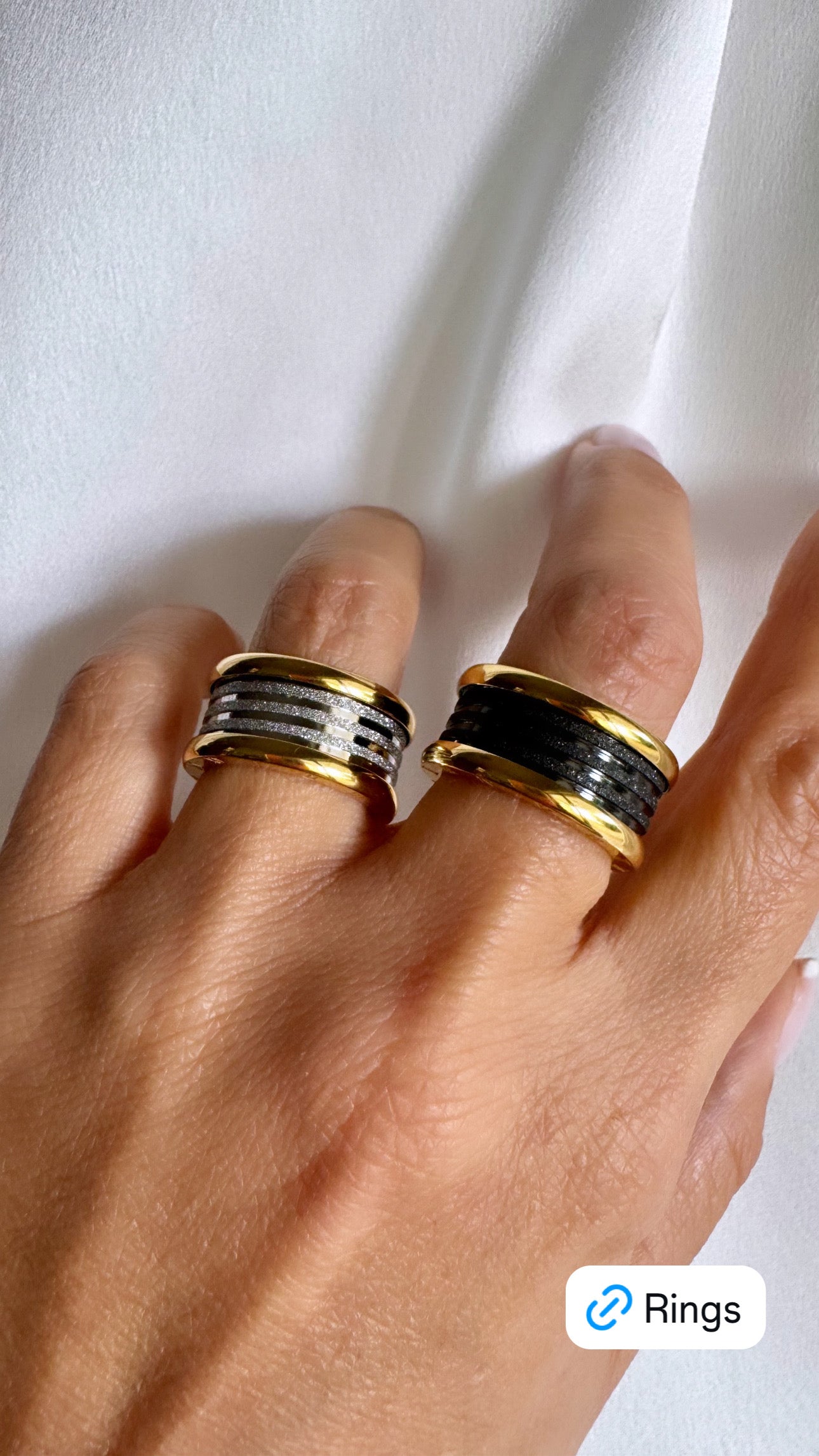 Stainless steel rings