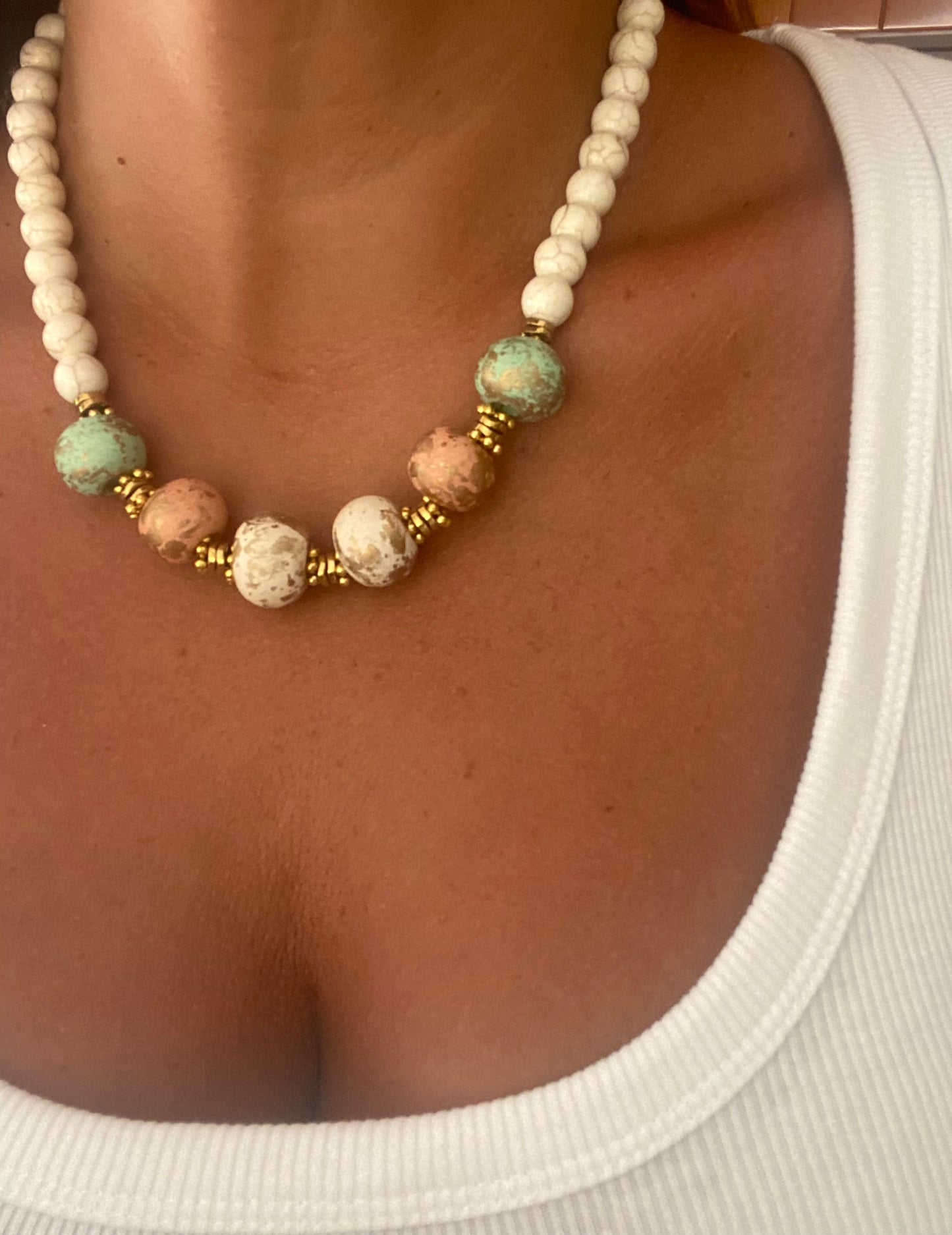 ELLY Greek clay necklace