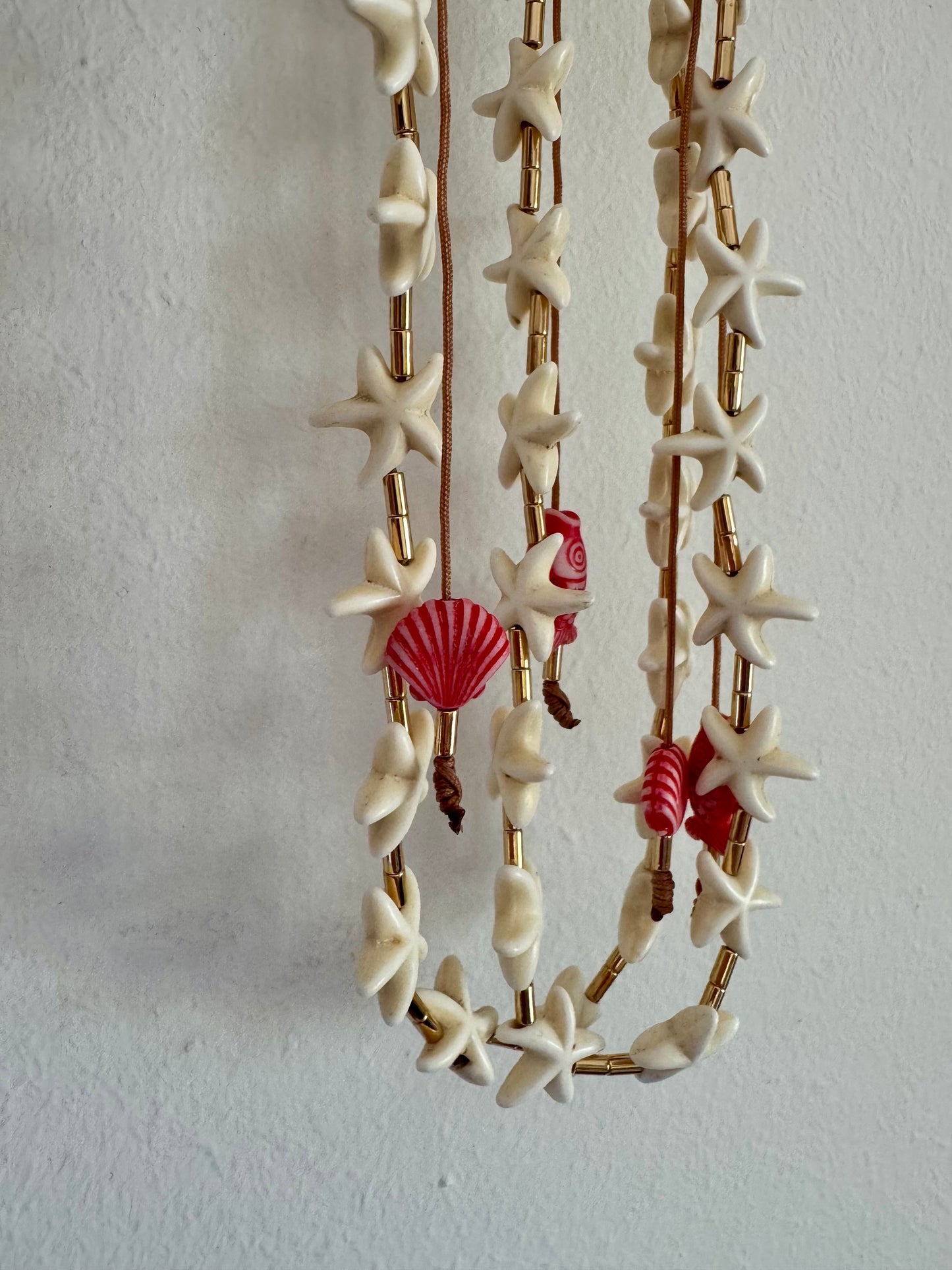 SIMOS starfish beach summer necklace