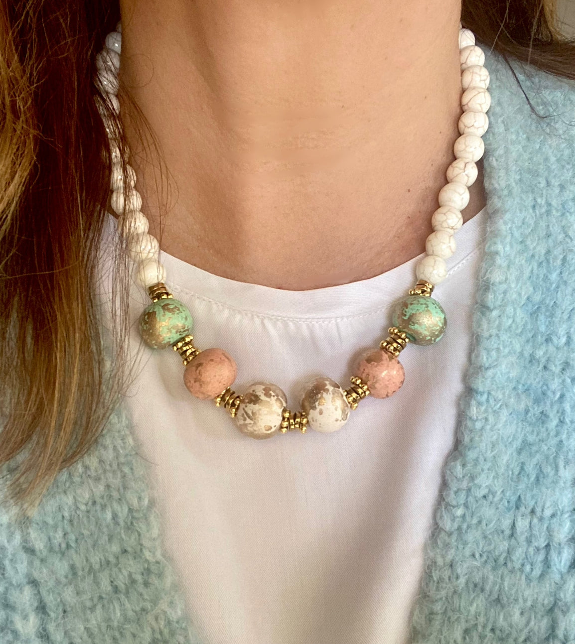 ELLY Greek clay necklace