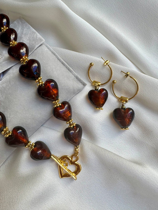 QUEEN OF HEARTS small earrings
