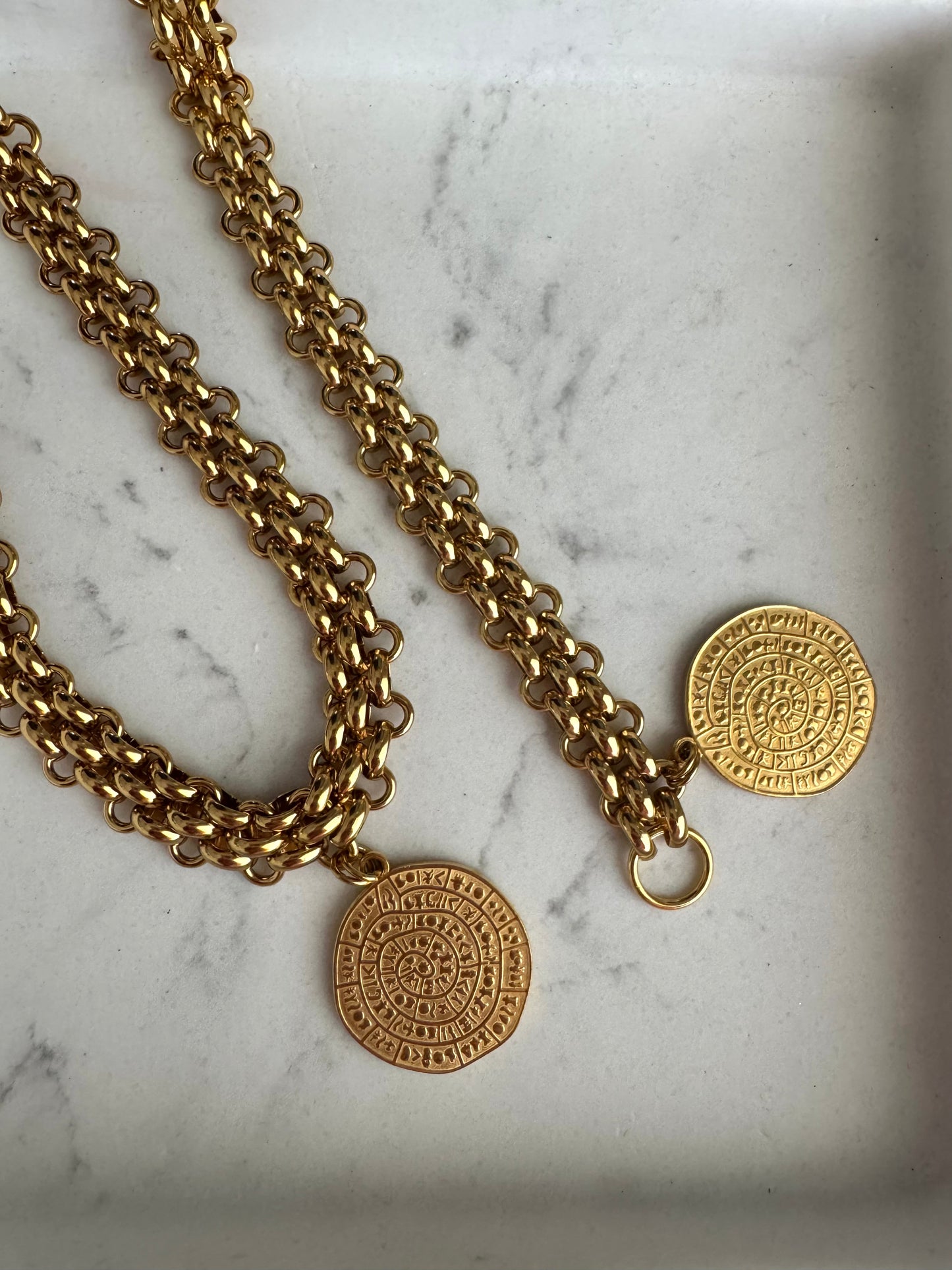 PHAISTOS DISK stainless steel bracelet