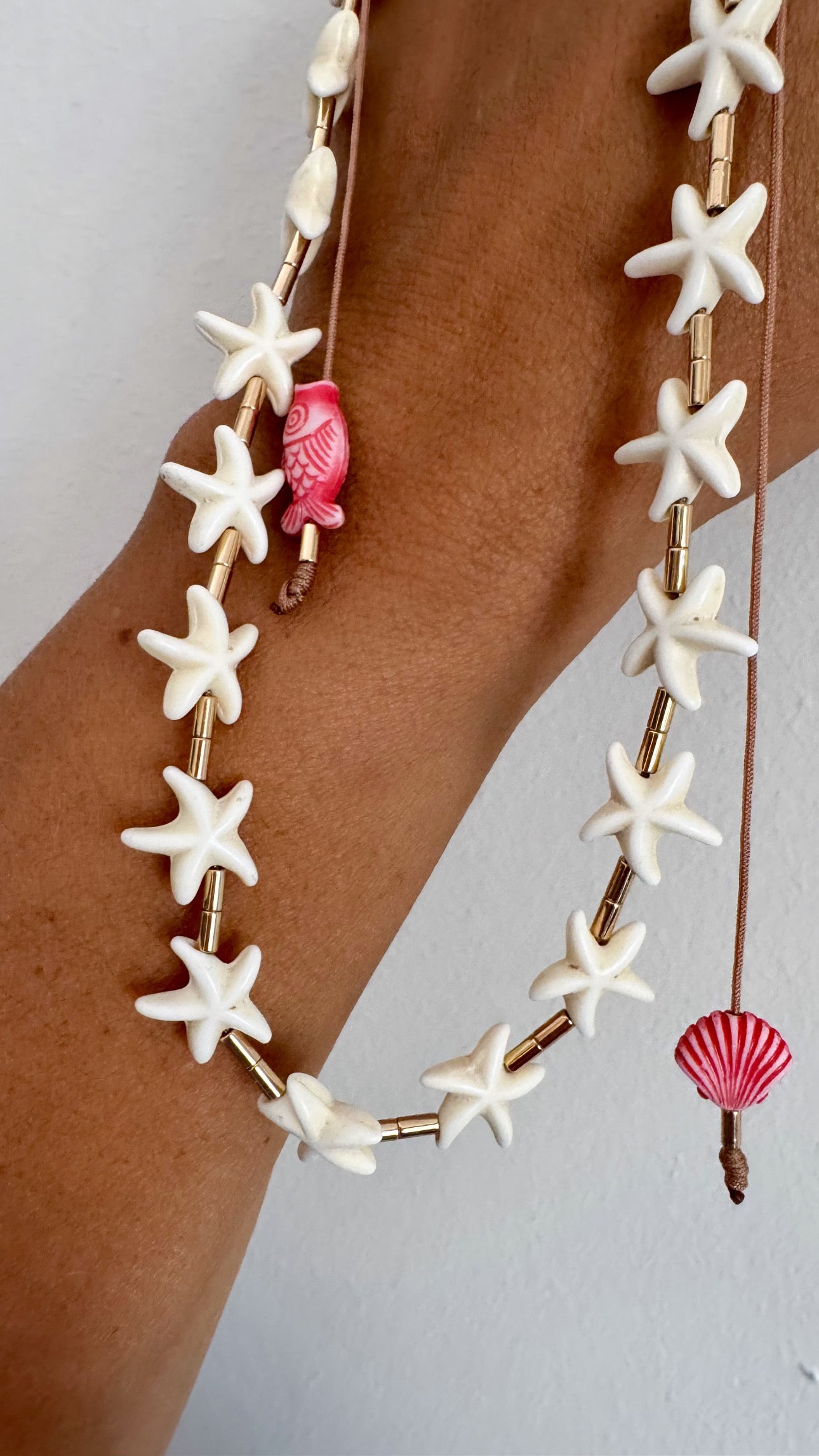 SIMOS starfish beach summer necklace