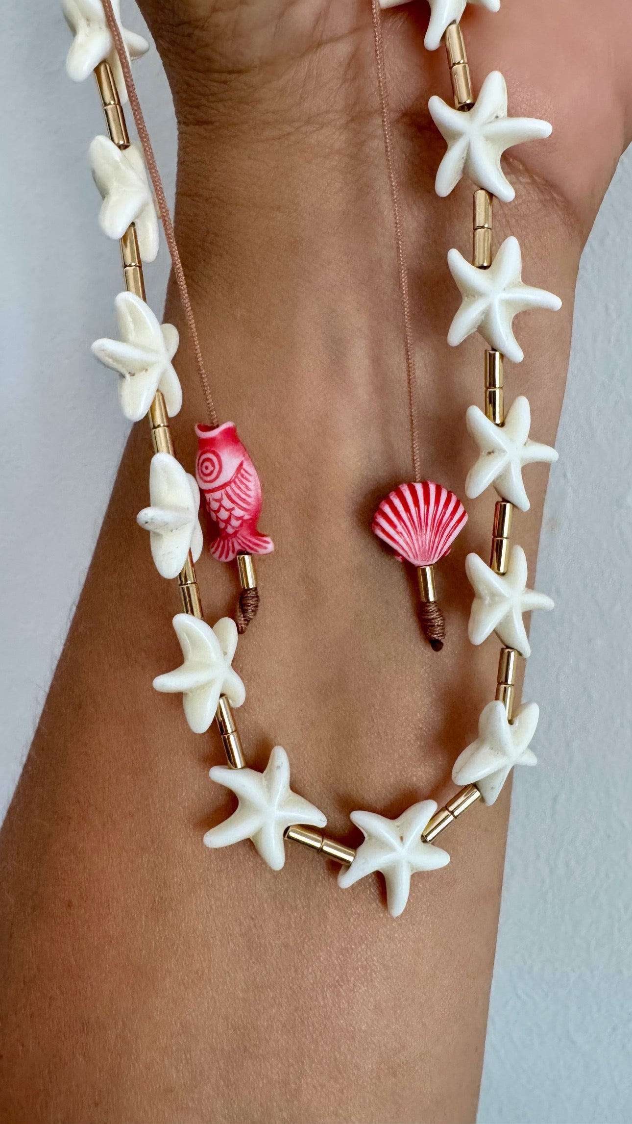 SIMOS starfish beach summer necklace