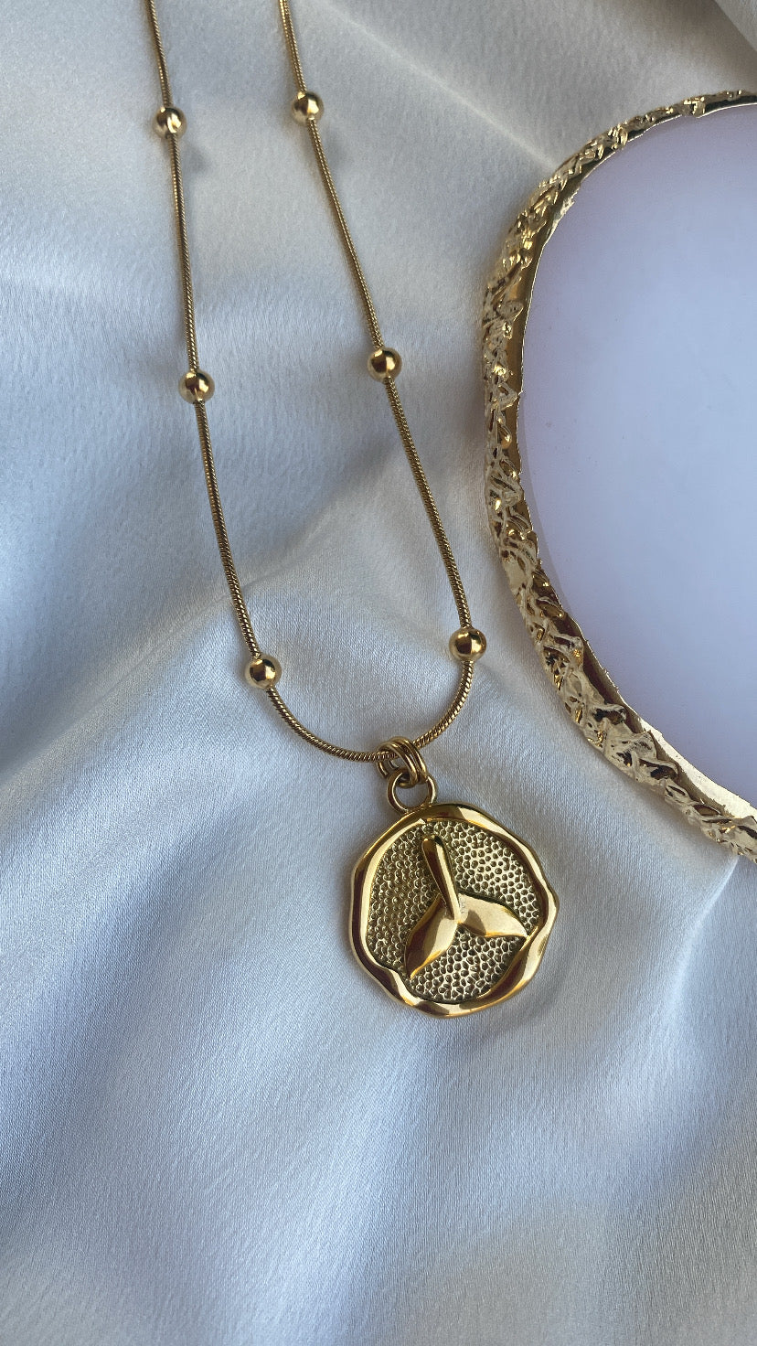 LAGOON stainless steel chain summer necklace