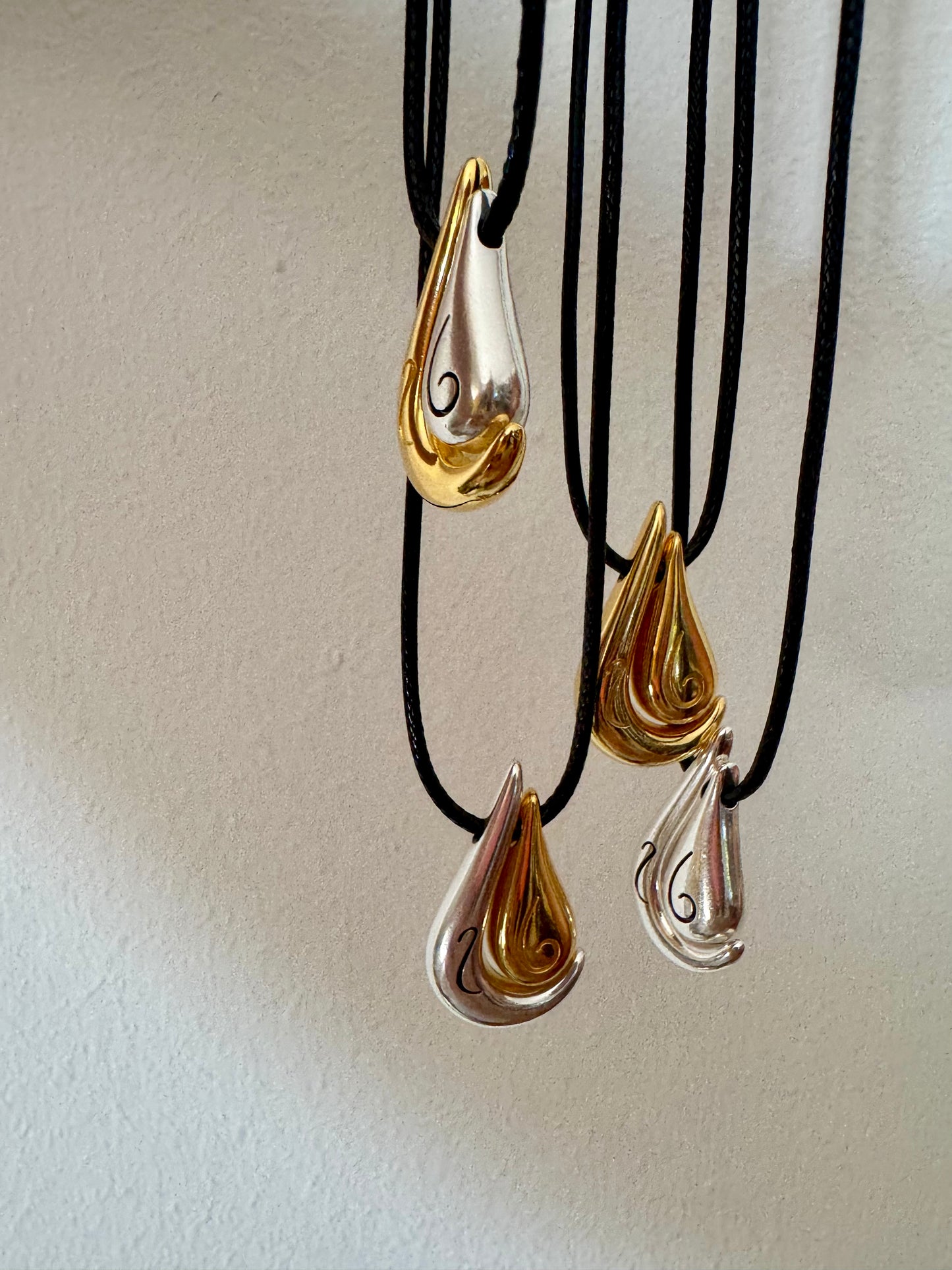 TEARDROP New Year 2026 lucky charm pendant