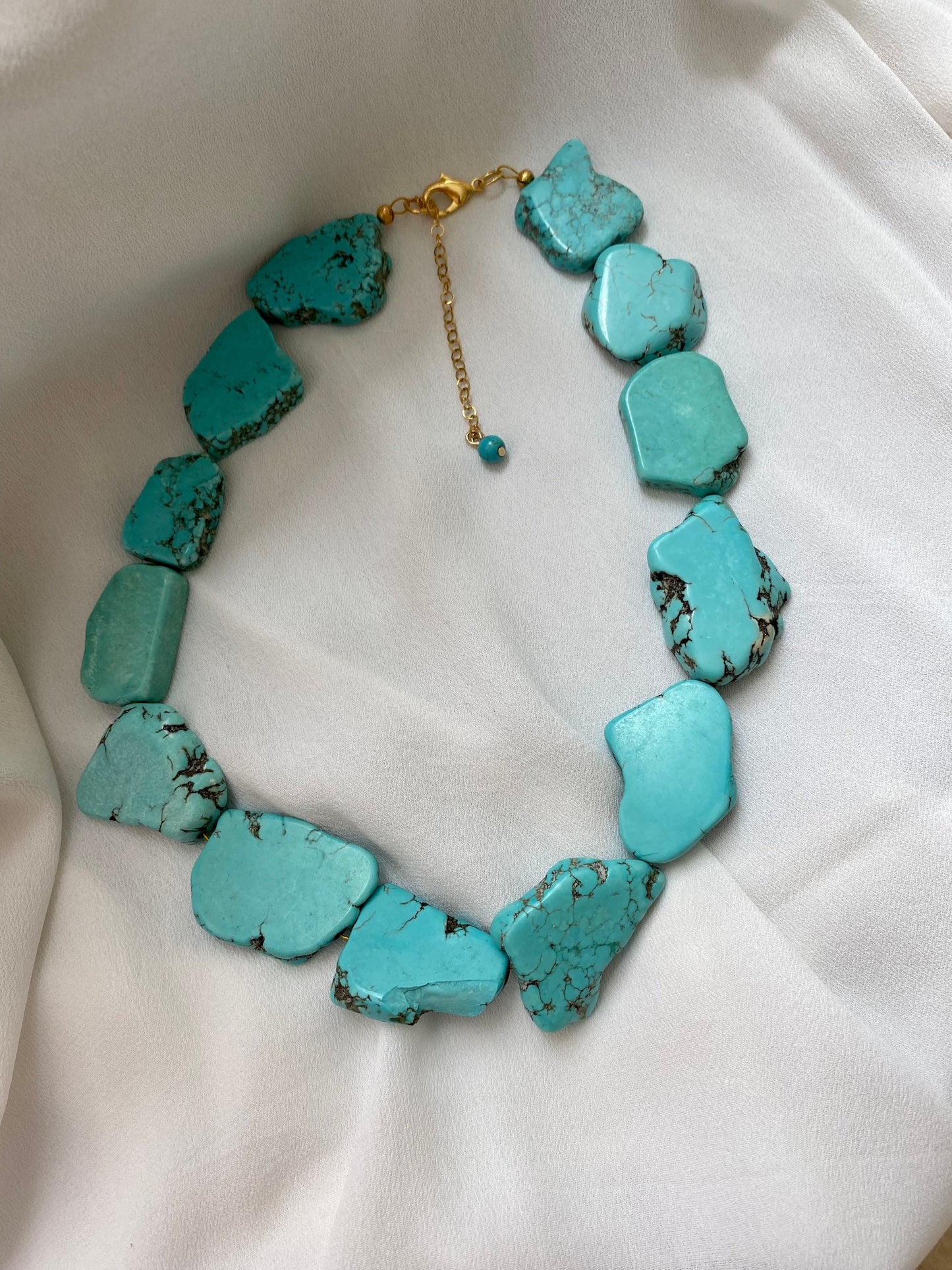 OCEANA aquamarine summer necklace