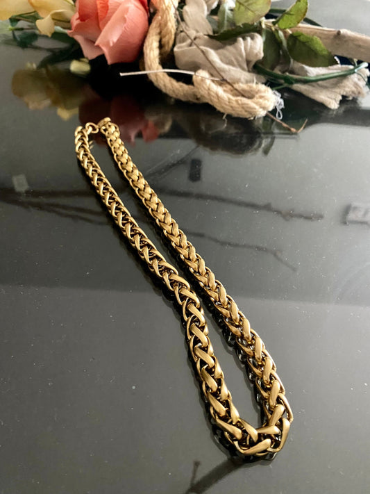 CHARLOTTE stainless steel chain necklace