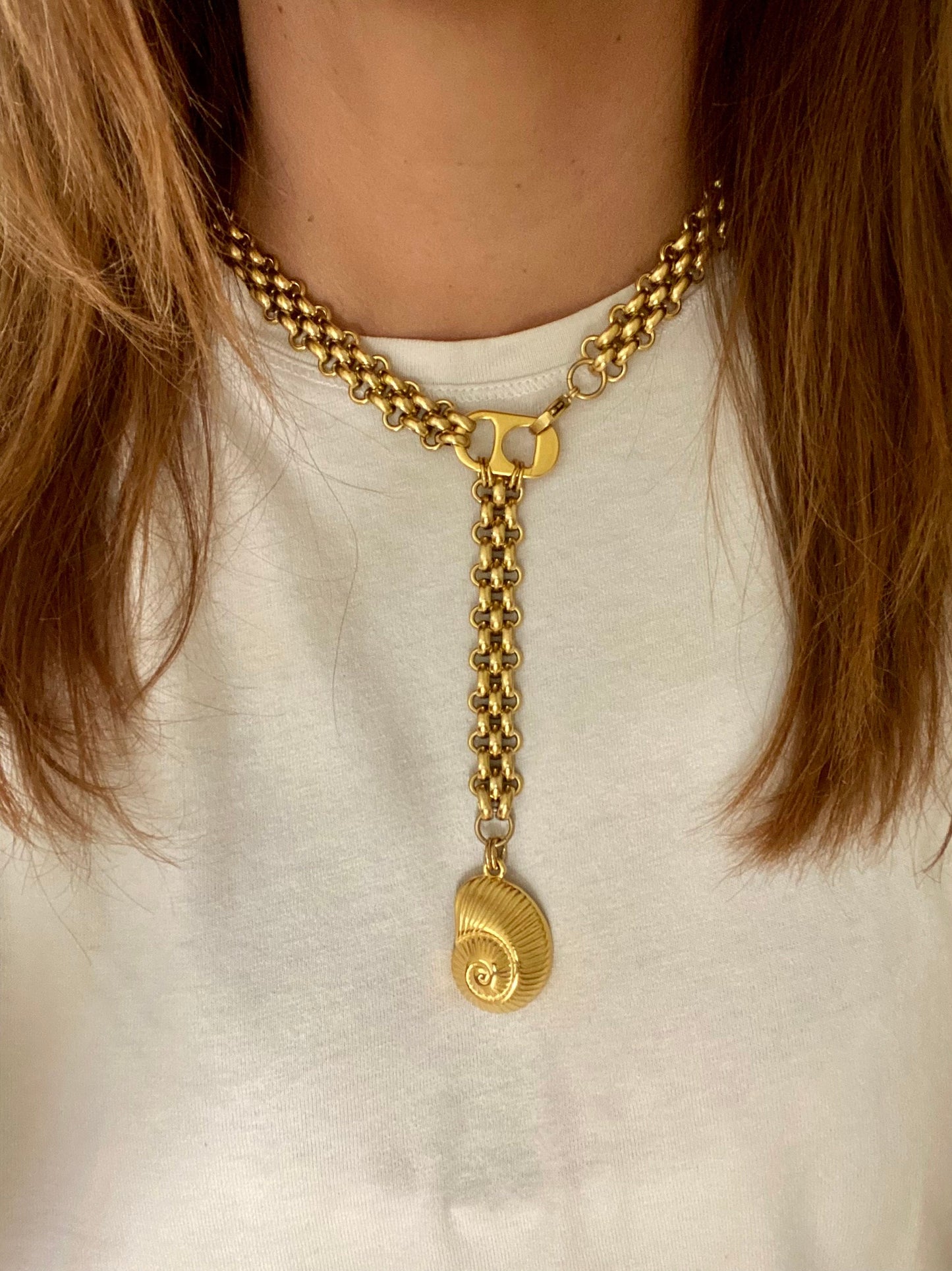 VENICE stainless steel chain summer necklace