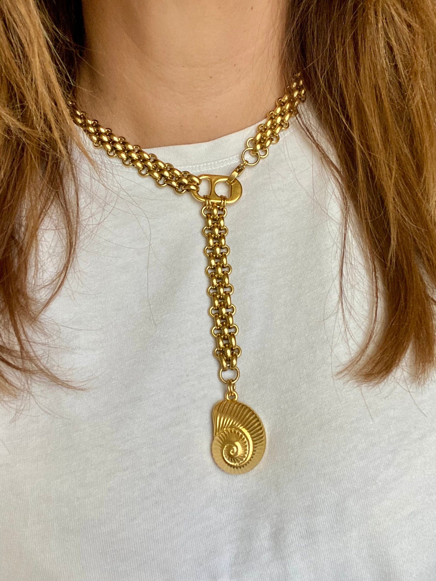 VENICE stainless steel chain summer necklace