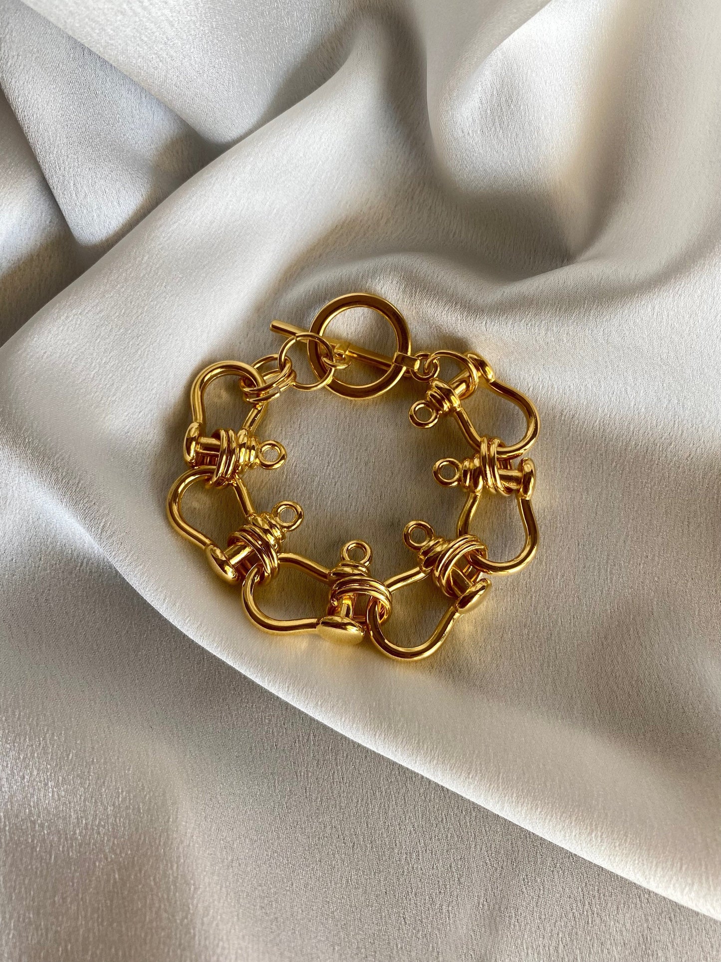 LOCK ME stainless steel bracelet
