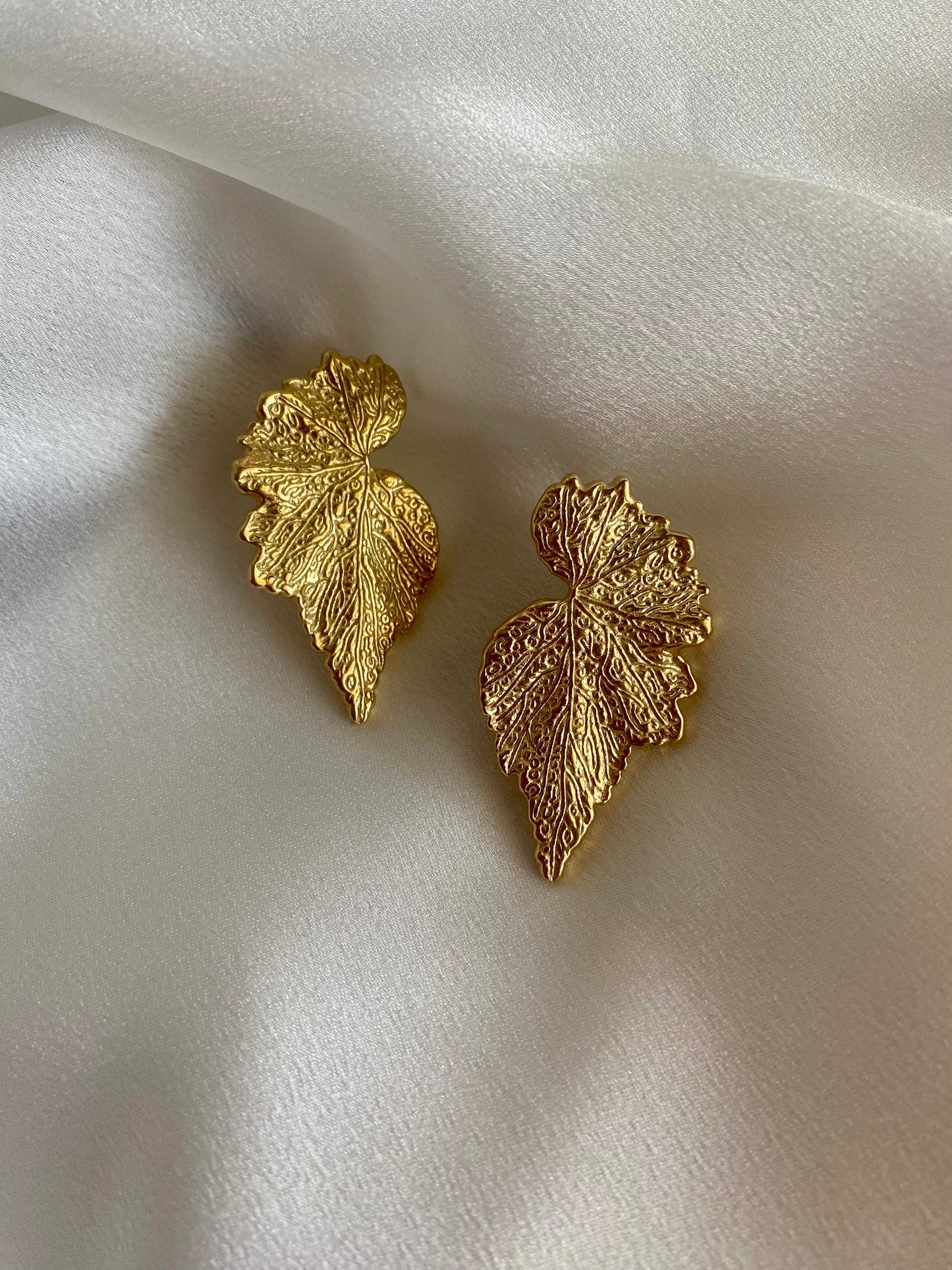 LEAF stainless steel earrings