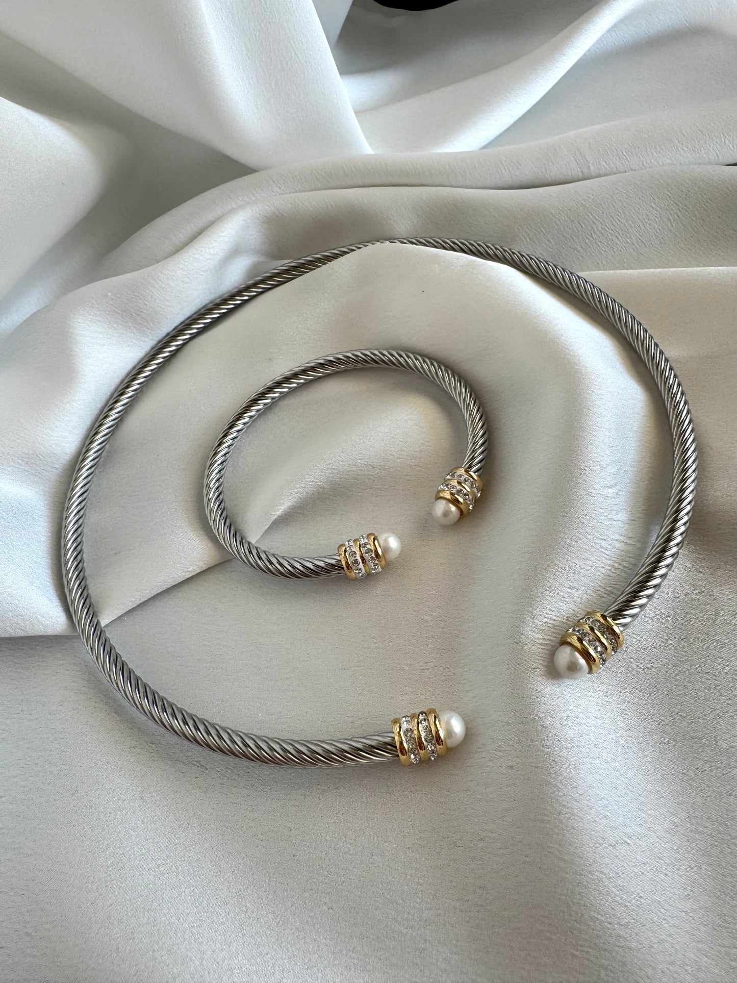 LADY necklace & bracelet