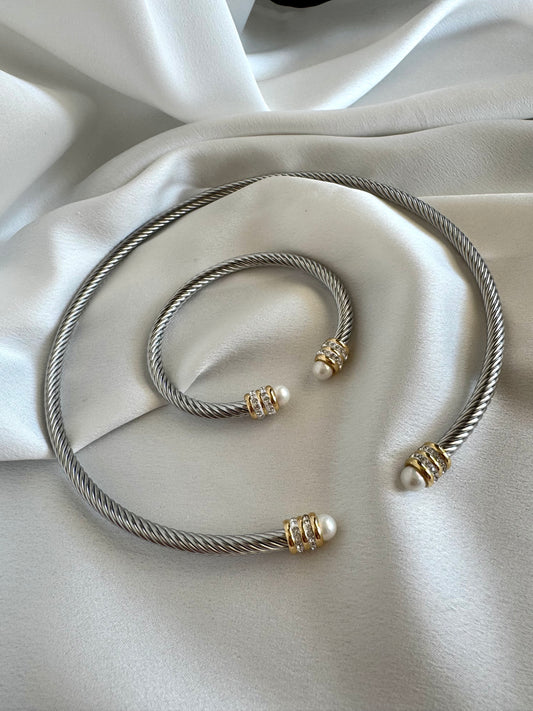 LADY necklace & bracelet