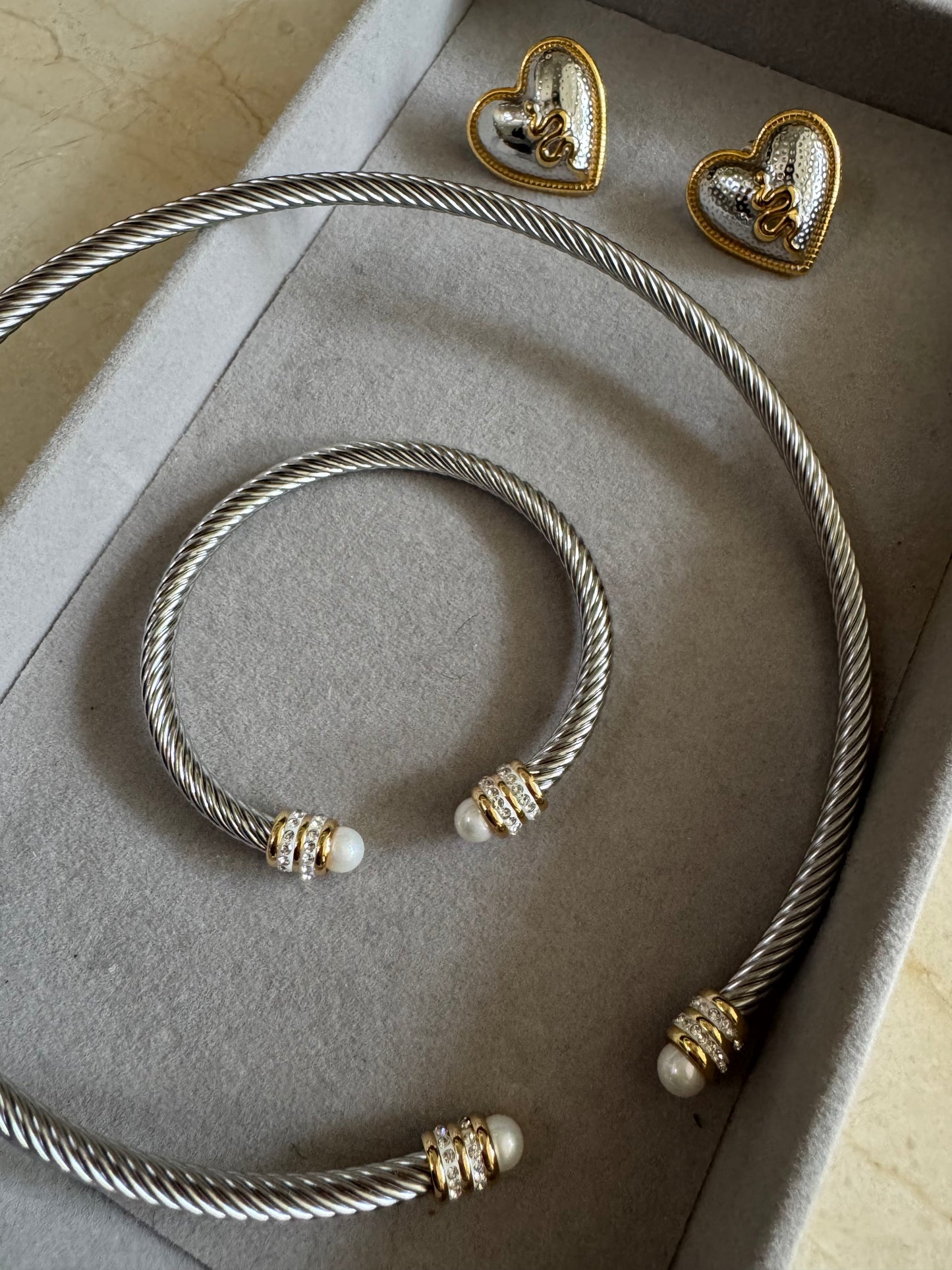 LADY necklace & bracelet