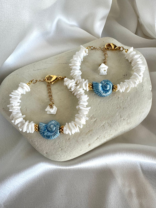 MYKONOS Ceramic Shell Bracelet