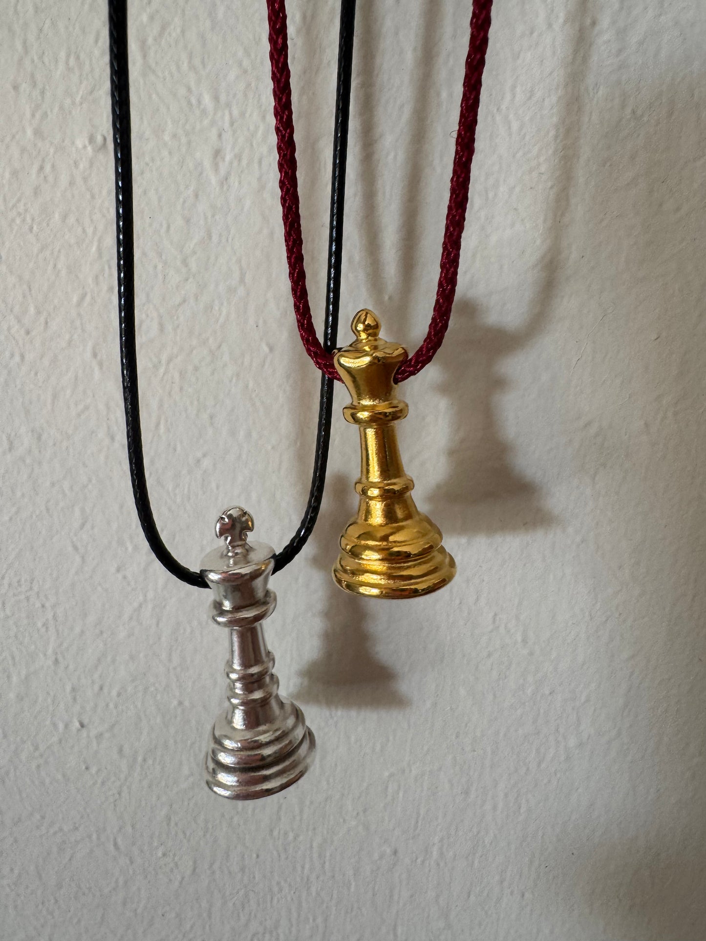 Chess King New Year 2026 lucky charm pendant