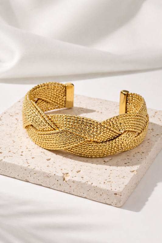 BRAID stainless steel bracelet