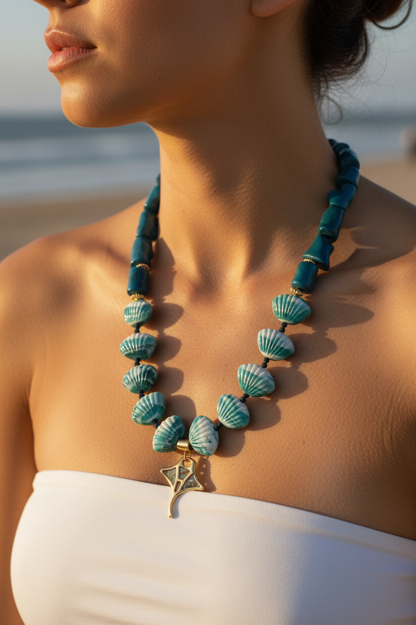 CYCLADIC TREASURES Ray necklace