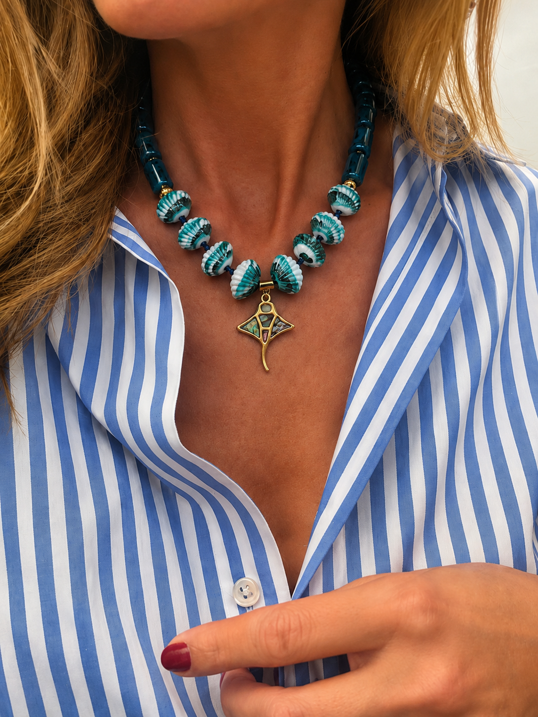 CYCLADIC TREASURES Ray necklace