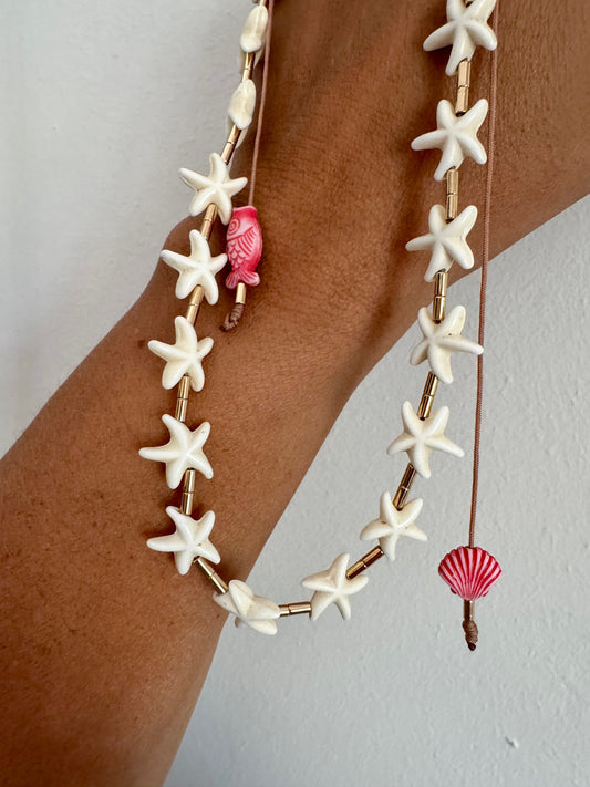 SIMOS starfish beach summer necklace