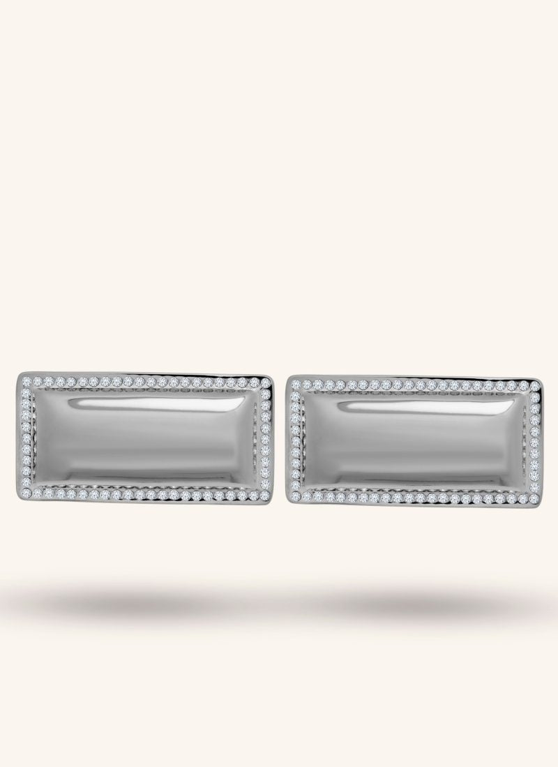 GLORIA stainless steel earrings silver