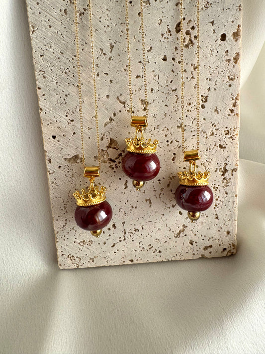 CROWN New Year 2026 lucky charm pendant