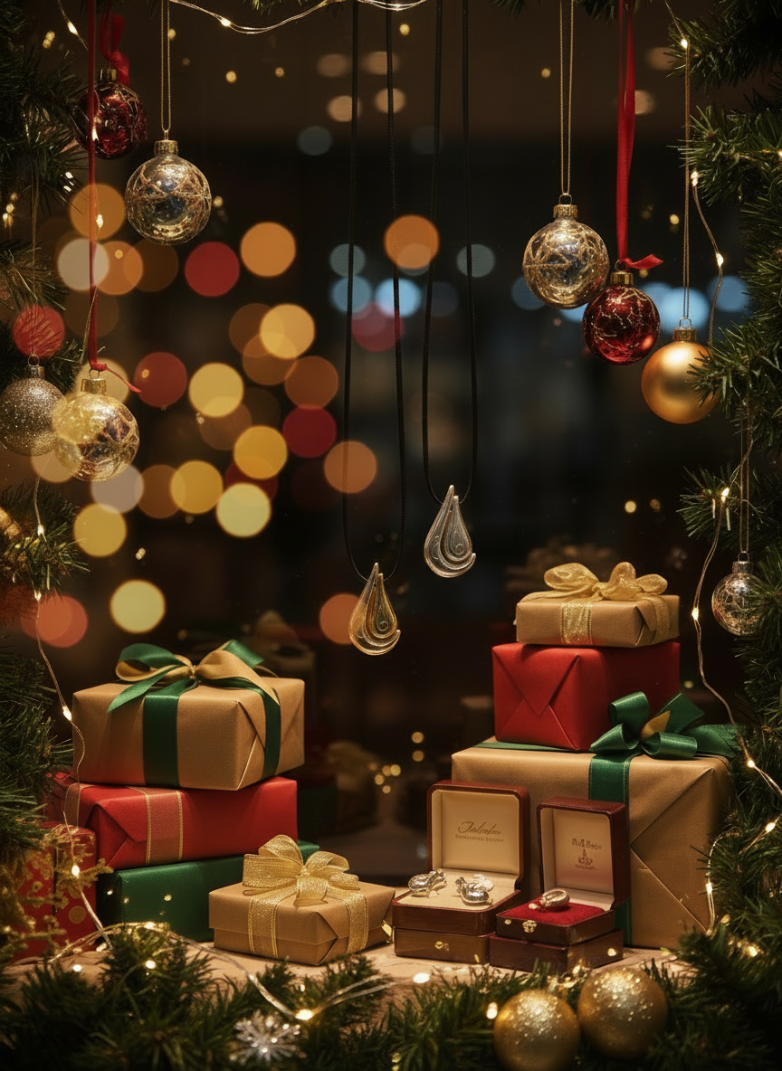 TEARDROP New Year 2026 lucky charm pendant